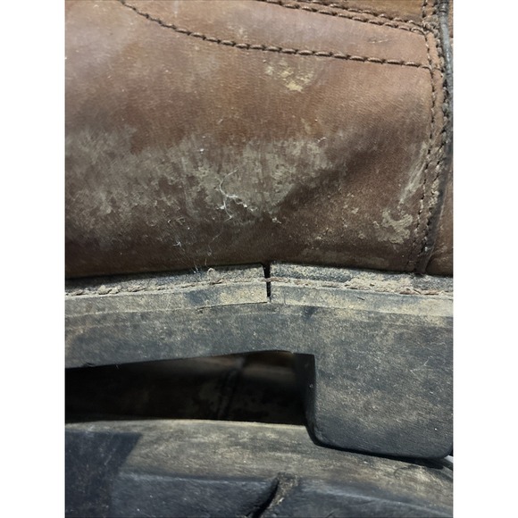Mens ARIAT Sierra Shock Shield Waterproof Soft Toe Work Boot Dirty 13D main image 4
